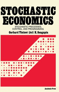 صورة الغلاف: Stochastic Economics 9780126916508