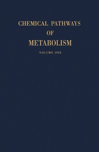 Cover image: Chemical Pathways of Metabolism 9781483231471