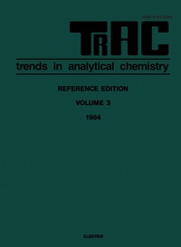Titelbild: TRAC: Trends in Analytical Chemistry 9780444424587