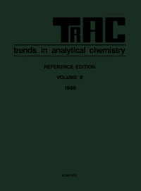 Titelbild: TRAC: Trends in Analytical Chemistry 9780444886408
