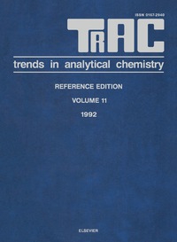 Cover image: TRAC: Trends in Analytical Chemistry 9780444899262
