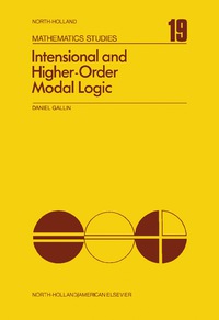 Cover image: Intensional and Higher-Order Modal Logic 9780720403602