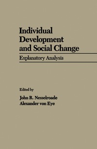 صورة الغلاف: Individual Development and Social Change 9780125156202