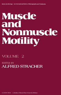 Titelbild: Muscle and Nonmuscle Motility 9780126730029