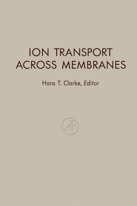 Ion Transport Across Membranes: Incorporating Papers Presented at a Symposium Held at the College of Physicians & Surgeons, Columbia University, October, 1953 - FULL INSTANT DOWNLOAD | PDF DOCX EPUB