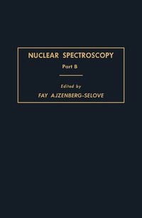 表紙画像: Nuclear Spectroscopy 9781483230641