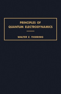 Omslagafbeelding: Principles of Quantum Electrodynamics 9781483230658