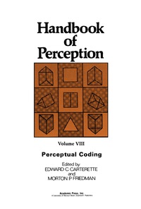 Immagine di copertina: Perceptual Coding 9780121619084