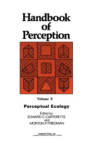 Immagine di copertina: Perceptual Ecology 9780121619107