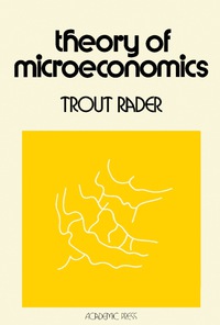 Imagen de portada: Theory of Microeconomics 9780125750509