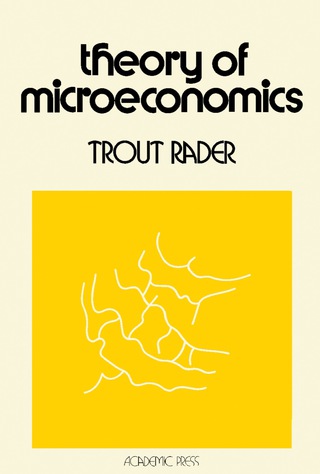Cover image: Theory of Microeconomics 9780125750509