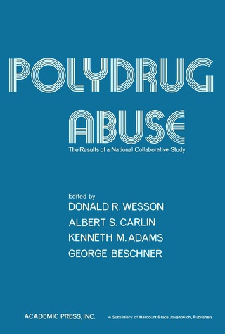 Cover image: Polydrug Abuse 9780127452500