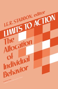 Cover image: Limits to Action 9780126626506