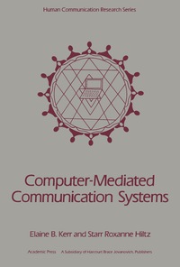 Cover image: Computer-Mediated Communication Systems 9780124049802