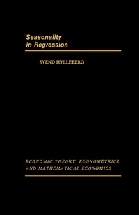 Cover image: Seasonality in Regression 9780123634559