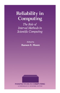 Immagine di copertina: Reliability in Computing 9780125056304