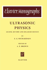 Omslagafbeelding: Ultrasonic Physics 2nd edition 9781483229713