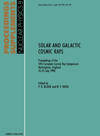 Cover image: Solar and Galactic Cosmic Rays 9781483228747