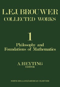 Cover image: Philosophy and Foundations of Mathematics 9780720420760