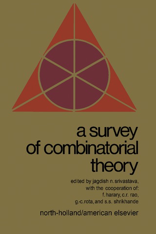 Titelbild: A Survey of Combinatorial Theory 9780720422627