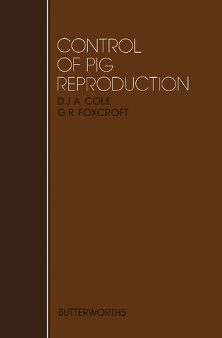Cover image: Control of Pig Reproduction 9780408107686