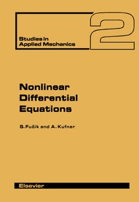 صورة الغلاف: Nonlinear Differential Equations 9780444417589