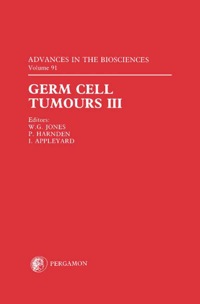 Cover image: Germ Cell Tumours III: Proceedings of the Third Germ Cell Tumour Conference Held in Leeds, UK, on 8th—10th September 1993 9780080421988