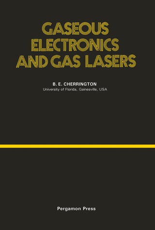 Cover image: Gaseous Electronics and Gas Lasers 9780080206226
