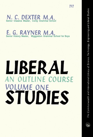 Omslagafbeelding: Liberal Studies 9780080139951