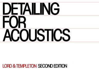Cover image: Detailing for Acoustics 2nd edition 9780851391441