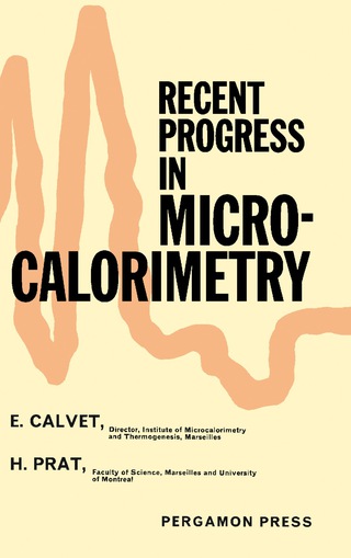 Cover image: Recent Progress in Microcalorimetry 9780080100326