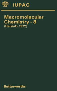 Immagine di copertina: Macromolecular Chemistry—8 9780408705165