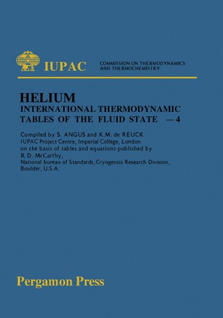 Cover image: International Thermodynamic Tables of the Fluid State Helium-4 9780080209579
