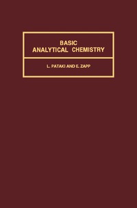 Imagen de portada: Basic Analytical Chemistry 9780080238500