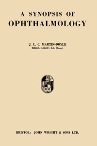 Immagine di copertina: A Synopsis of Ophthalmology 9781483231037