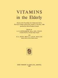 Titelbild: Vitamins in the Elderly 9780723602200