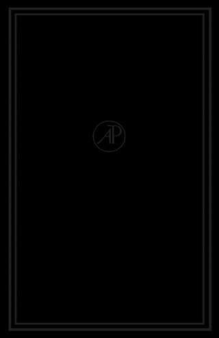 Cover image: Advances in Biological and Medical Physics 9781483231099