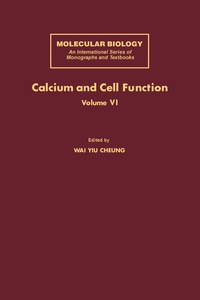 Titelbild: Calcium and Cell Function 9780121714062