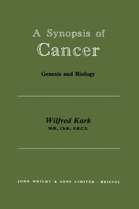 Cover image: A Synopsis of Cancer 9781483227993