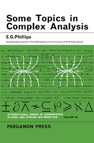 Titelbild: Some Topics in Complex Analysis 9781483229928