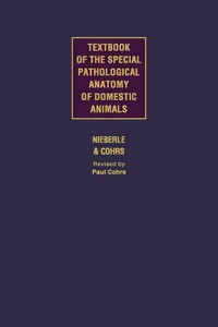 Cover image: Textbook of Special Pathological Anatomy of Domestic Animals 9781483232843