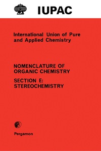 Cover image: Rules for the Nomenclature of Organic Chemistry 9780080210193