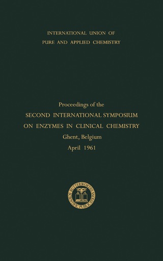 Cover image: Enzymes in Clinical Chemistry 9780080211572