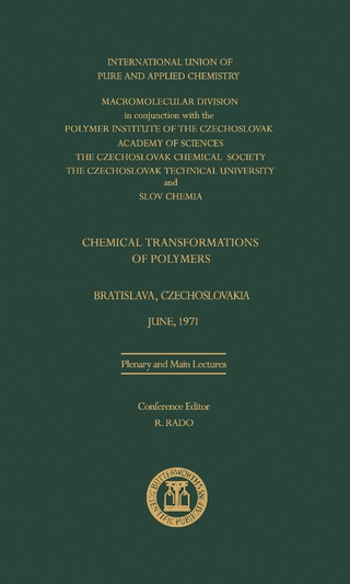 Cover image: Chemical Transformations of Polymers 9780408703109