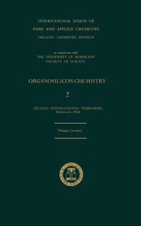 Titelbild: Organosilicon Chemistry: 2 9780408894715