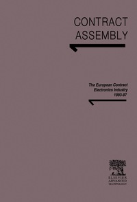 Imagen de portada: European Contract Electronics Assembly Industry - 1993-97 9781856171779