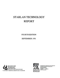 Immagine di copertina: StarLAN Technology Report 9781856170994
