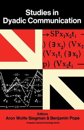 Cover image: Studies in Dyadic Communication 9780080158679