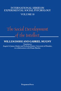 Omslagafbeelding: The Social Development of the Intellect 9780080302096