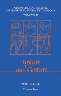 Cover image: Posture & Gesture 9780080313320